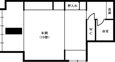 部屋間取り