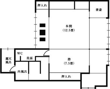 部屋間取り