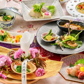 春の会席料理一例