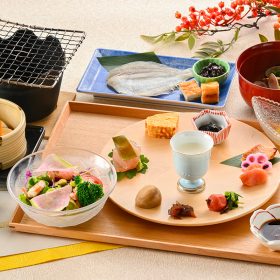 朝食の一例