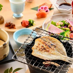 朝食の一例