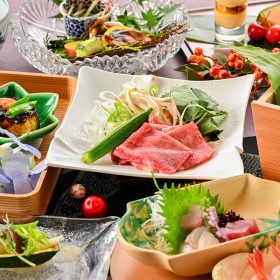 会席料理の一例