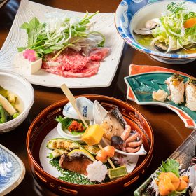 会席料理の一例