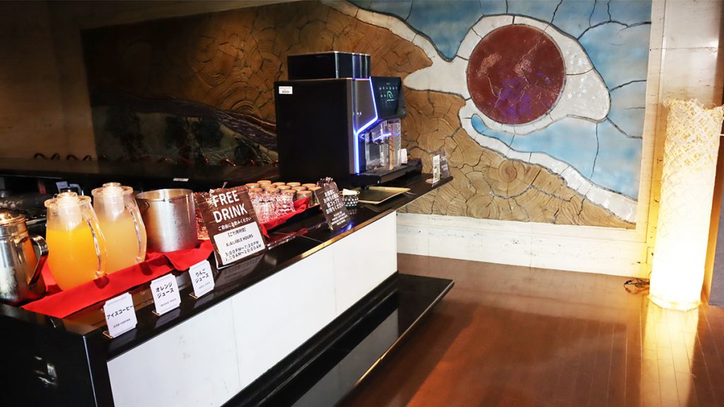 フリードリンクコーナー