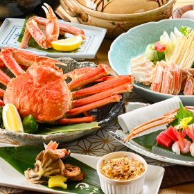 王道-かに会席の一例